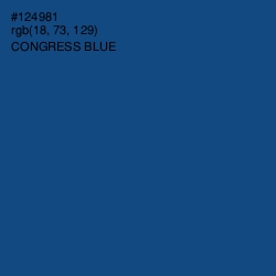 #124981 - Congress Blue Color Image