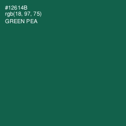 #12614B - Green Pea Color Image