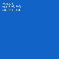 #1262C8 - Science Blue Color Image