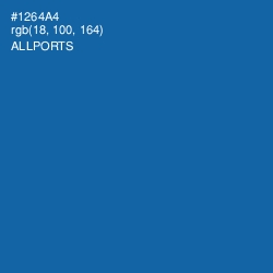 #1264A4 - Allports Color Image