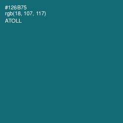 #126B75 - Atoll Color Image