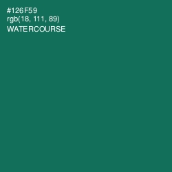 #126F59 - Watercourse Color Image
