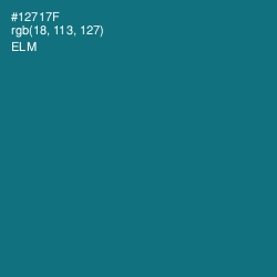 #12717F - Elm Color Image