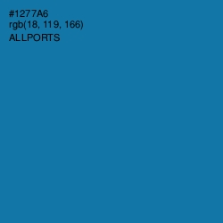 #1277A6 - Allports Color Image