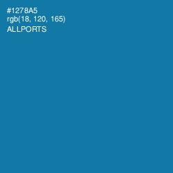 #1278A5 - Allports Color Image