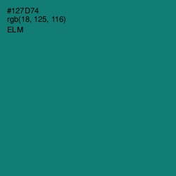 #127D74 - Elm Color Image