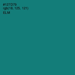 #127D79 - Elm Color Image