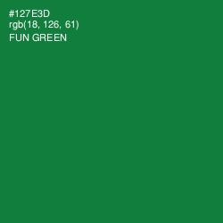 #127E3D - Fun Green Color Image