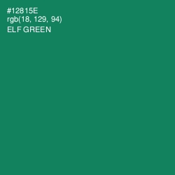 #12815E - Elf Green Color Image