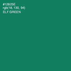 #12825E - Elf Green Color Image