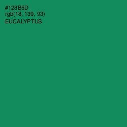 #128B5D - Eucalyptus Color Image