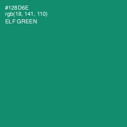 #128D6E - Elf Green Color Image
