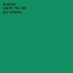 #128F62 - Elf Green Color Image