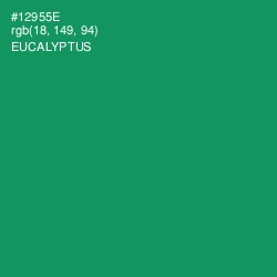 #12955E - Eucalyptus Color Image