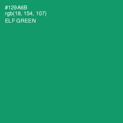 #129A6B - Elf Green Color Image