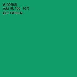 #129B6B - Elf Green Color Image