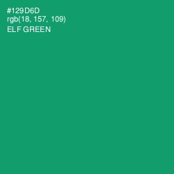 #129D6D - Elf Green Color Image