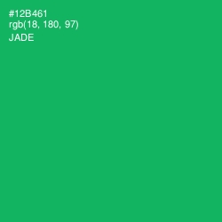 #12B461 - Jade Color Image