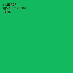 #12BA5F - Jade Color Image