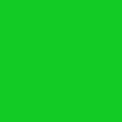 #12CB25 - Green Color Image