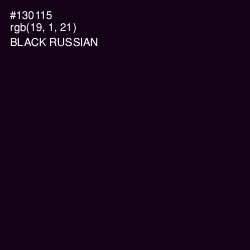 #130115 - Black Russian Color Image