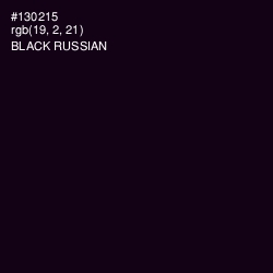 #130215 - Black Russian Color Image