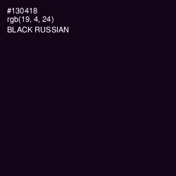 #130418 - Black Russian Color Image