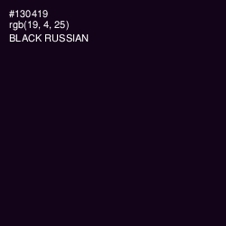 #130419 - Black Russian Color Image