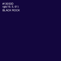 #13053D - Black Rock Color Image