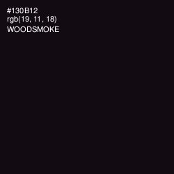 #130B12 - Woodsmoke Color Image