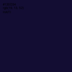 #130D34 - Haiti Color Image