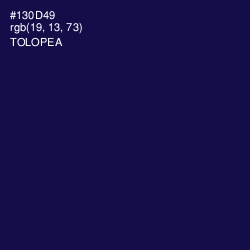#130D49 - Tolopea Color Image