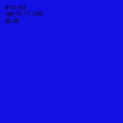 #1311E2 - Blue Color Image