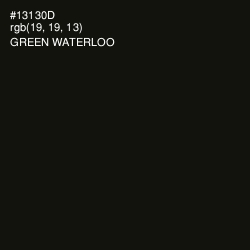 #13130D - Green Waterloo Color Image