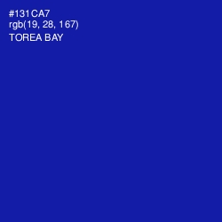 #131CA7 - Torea Bay Color Image