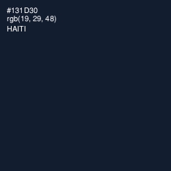 #131D30 - Haiti Color Image