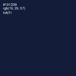 #131D39 - Haiti Color Image