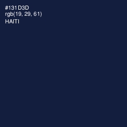 #131D3D - Haiti Color Image
