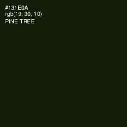 #131E0A - Pine Tree Color Image