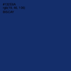 #132E6A - Biscay Color Image