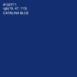 #132F71 - Catalina Blue Color Image