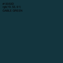 #13353D - Gable Green Color Image