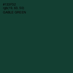 #133F32 - Gable Green Color Image