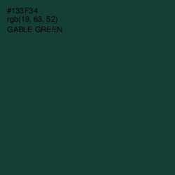 #133F34 - Gable Green Color Image