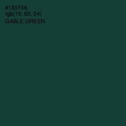 #133F36 - Gable Green Color Image