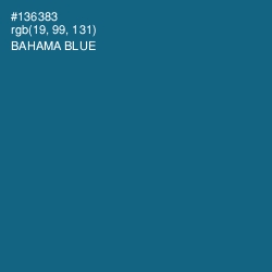 #136383 - Bahama Blue Color Image