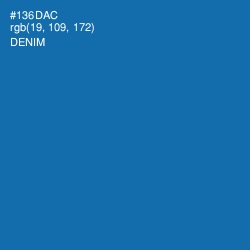 #136DAC - Denim Color Image