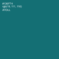 #136F74 - Atoll Color Image