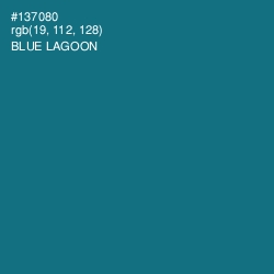 #137080 - Blue Lagoon Color Image