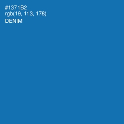 #1371B2 - Denim Color Image